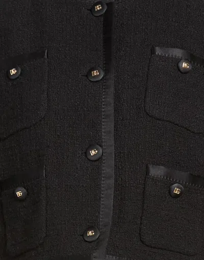 Dolce & Gabbana Single-breasted Blazer In Black