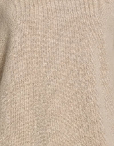 Max Mara Plain Color Polo Necks In Neutral