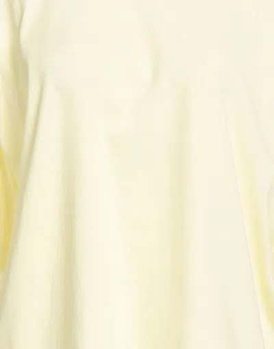 Burberry Plain Basic T-shirts In Yellow