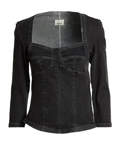 Isabel Marant Solid Colour Tops In Black