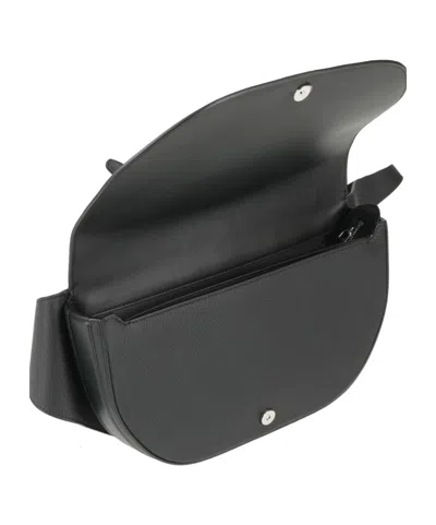 Burberry Solid Colour Belt Bags In Black