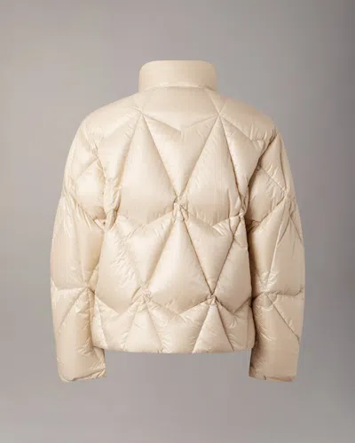 Moose Knuckles Long-sleeved Down Jacket In Neutral
