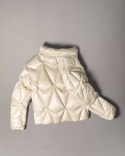 Moose Knuckles Long-sleeved Down Jacket In Neutral
