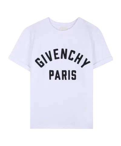 Givenchy Logo Print T-shirt In White