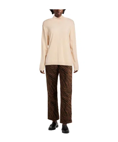 Weekend Max Mara Solid Colour Polo Necks In Pink