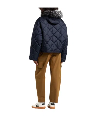 Dolce & Gabbana Puffer Jackets In Blue