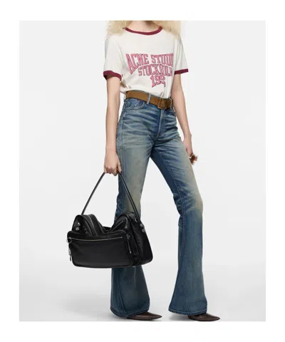 Acne Studios Camero Camera Shoulder Bag In Black