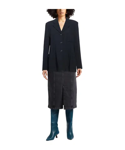 Weekend Max Mara Slim-fit Single- Blazer In Blue