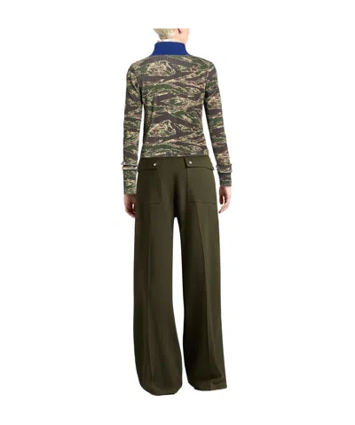 Diesel Camouflage Knit Jacket In Multi