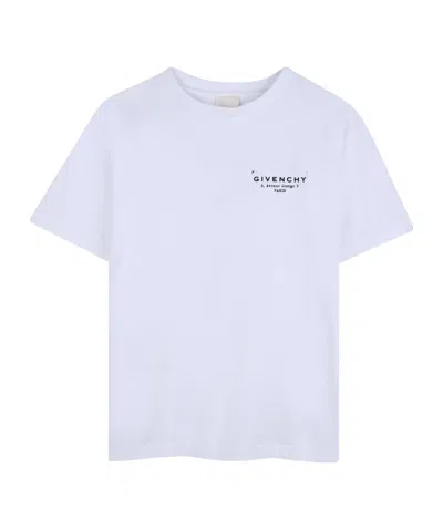 Givenchy Minimal Silhouette Tshirt In White