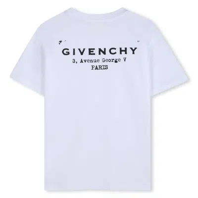 Givenchy Minimal Silhouette Tshirt In White