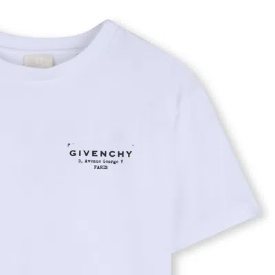 Givenchy Minimal Silhouette Tshirt In White