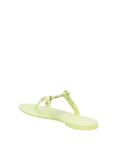 Tory Burch Flip Flops In Yellow
