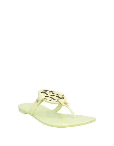 Tory Burch Flip Flops In Yellow