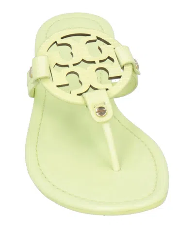 Tory Burch Flip Flops In Yellow
