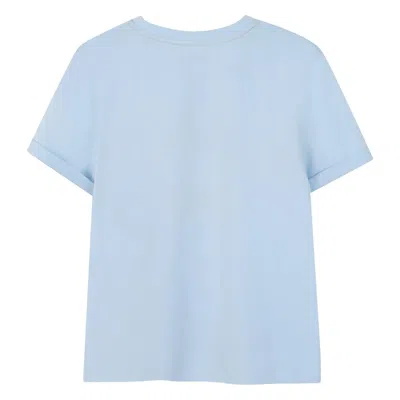 Givenchy Minimal Tshirt In Blue