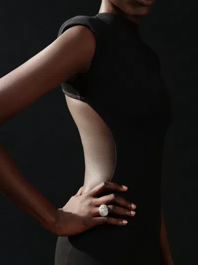 Jacquemus The Herisson Ring In Silver