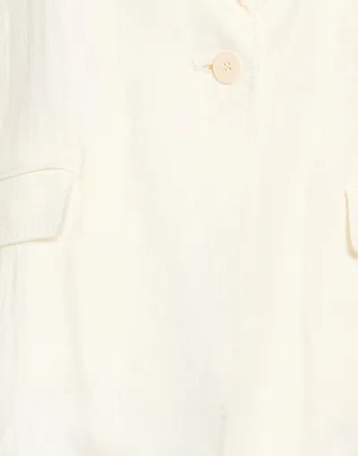 Weekend Max Mara Linen Single- Blazer In Camel