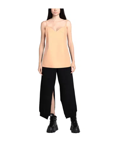 Max Mara Solid-colored Camisole In Neutral