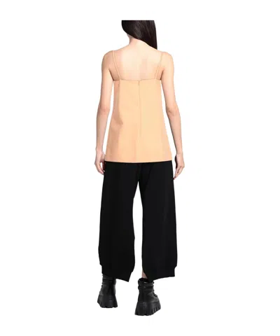 Max Mara Solid-colored Camisole In Neutral