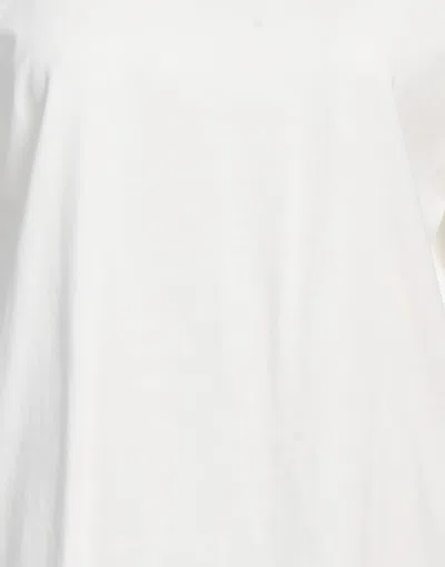 Mm6 Maison Margiela Plain Color Basic T-shirts In White