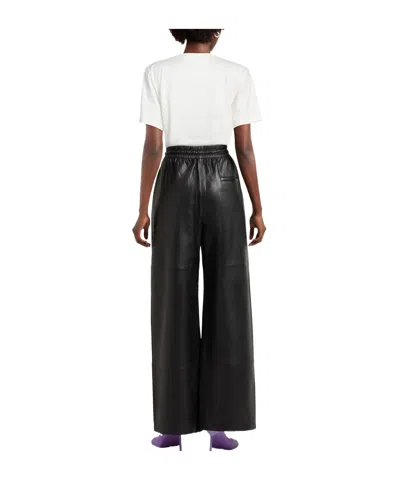 Mm6 Maison Margiela Plain Color Basic T-shirts In White