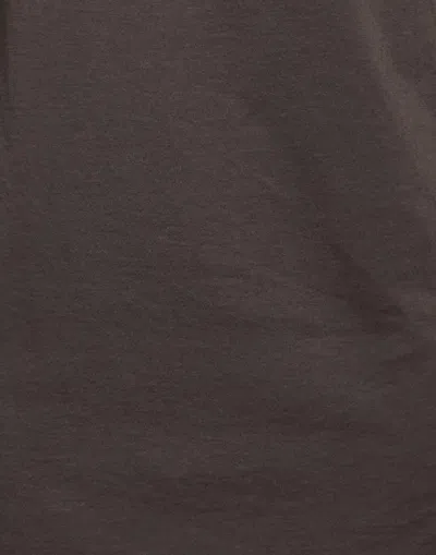 Rick Owens Solid Colour T-shirts In Black