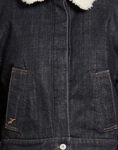 Jacquemus Denim Jackets In Black