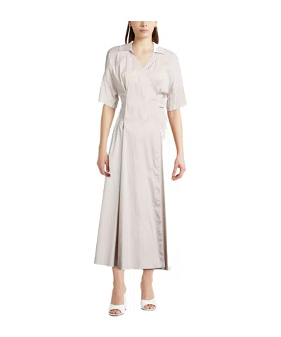 Max Mara Long Dresses In Off White