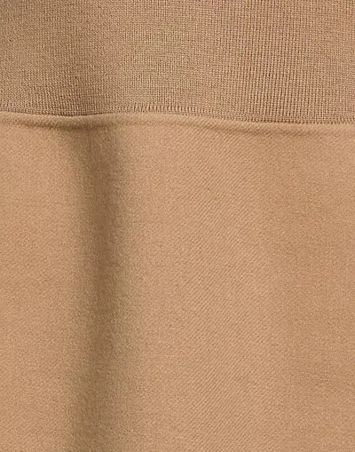 Weekend Max Mara Solid Colour Knit Dresses In Camel