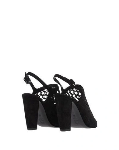 Shop Pierre Hardy Sandals In Black