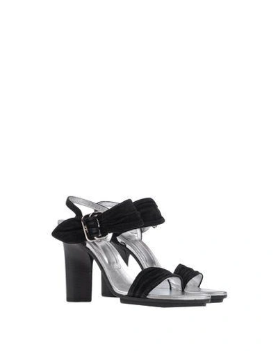 Shop Roger Vivier Sandals In Black