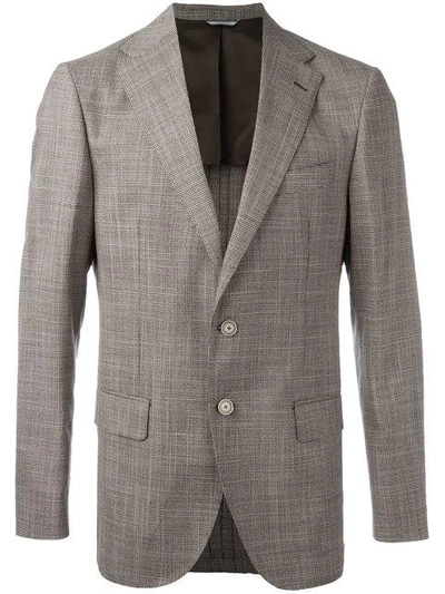 Shop Fashion Clinic Timeless Single-breasted Blazer In Brown