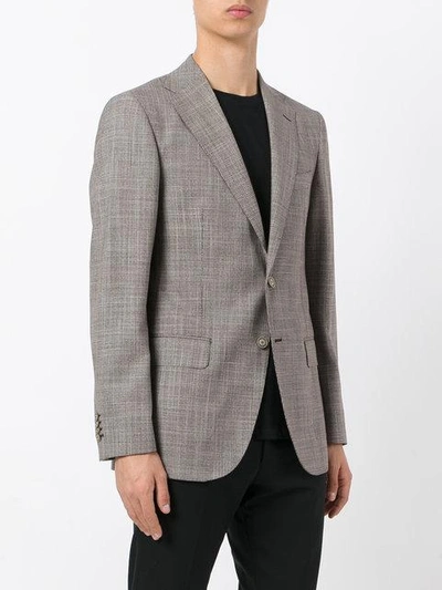 Shop Fashion Clinic Timeless Single-breasted Blazer In Brown