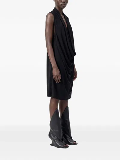 Alchemy Draped Sleeveless T-shirt In 블랙