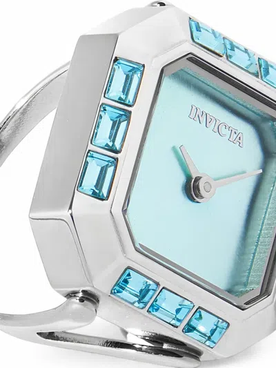 Invicta Mini Ring Octagonal 21mm Watch In Blue