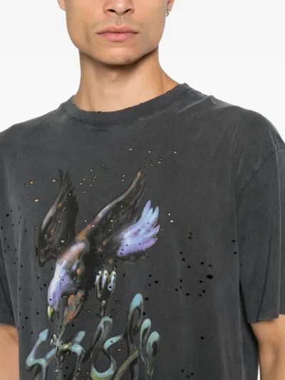 Satisfy Gray Mothtech T-shirt In Gray