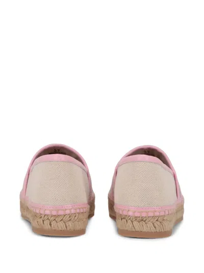 Tod's Logo-patch Espadrilles In Pink