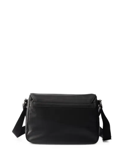 Prada Leather Shoulder Bag In Pattern