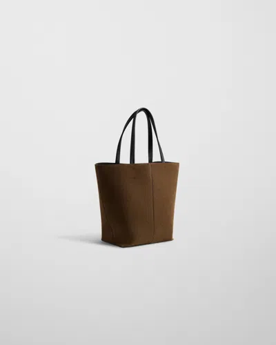 Phoebe Philo Double-handle Shoulder Bag In Brown