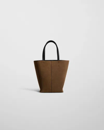 Phoebe Philo Double-handle Shoulder Bag In Brown
