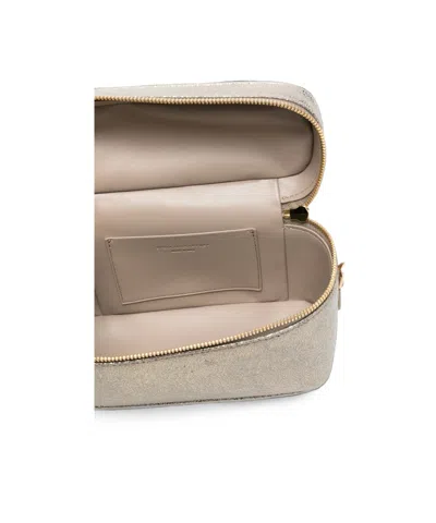 Stella Mccartney Cosmetic Bag With Handle In Silver