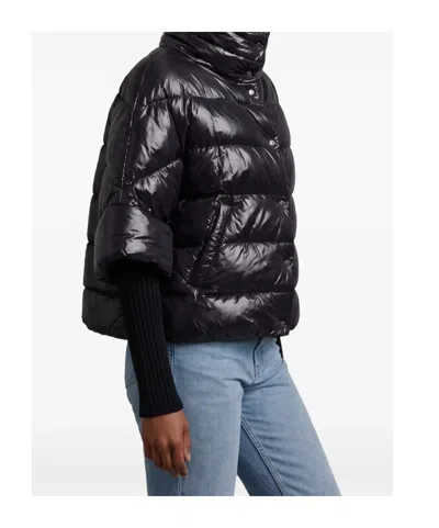 Herno Quilted Down Jacket In Black