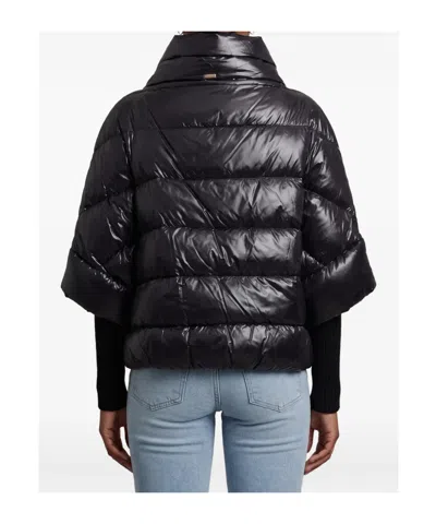 Herno Quilted Down Jacket In Black