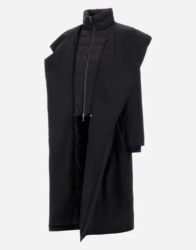 Herno Double-layer Windproof Down Jacket In Black