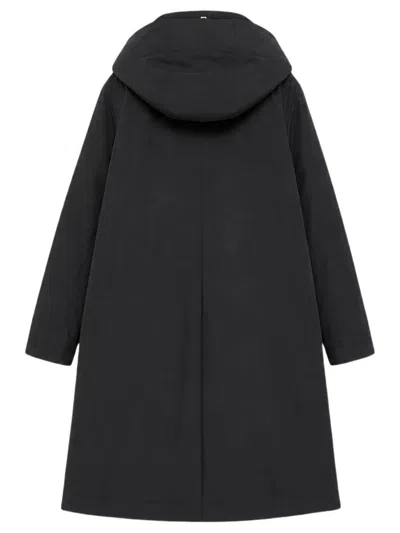 Herno Double-layer Windproof Down Jacket In Black