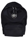 VERSUS Versus Lion Head Backpack,FBX0018FNBRF463NBLACKBLACKBLACK/NICKEL