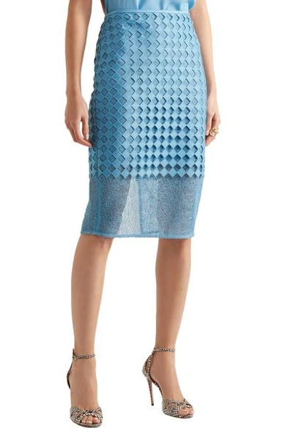 Shop Diane Von Furstenberg Lace Pencil Skirt