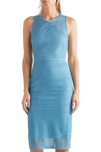 Shop Diane Von Furstenberg Paneled Lace Dress