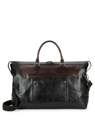 Kenneth Cole Lea Leather Duffle Bag In Na